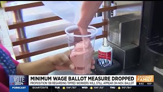 Minimum wage ballot measure dropped, 2nd proposal likely to stay