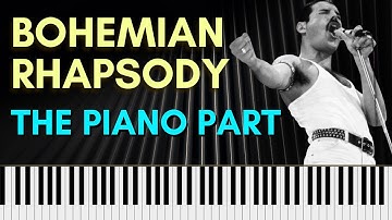 BOHEMIAN RHAPSODY Piano Tutorial & Playthrough