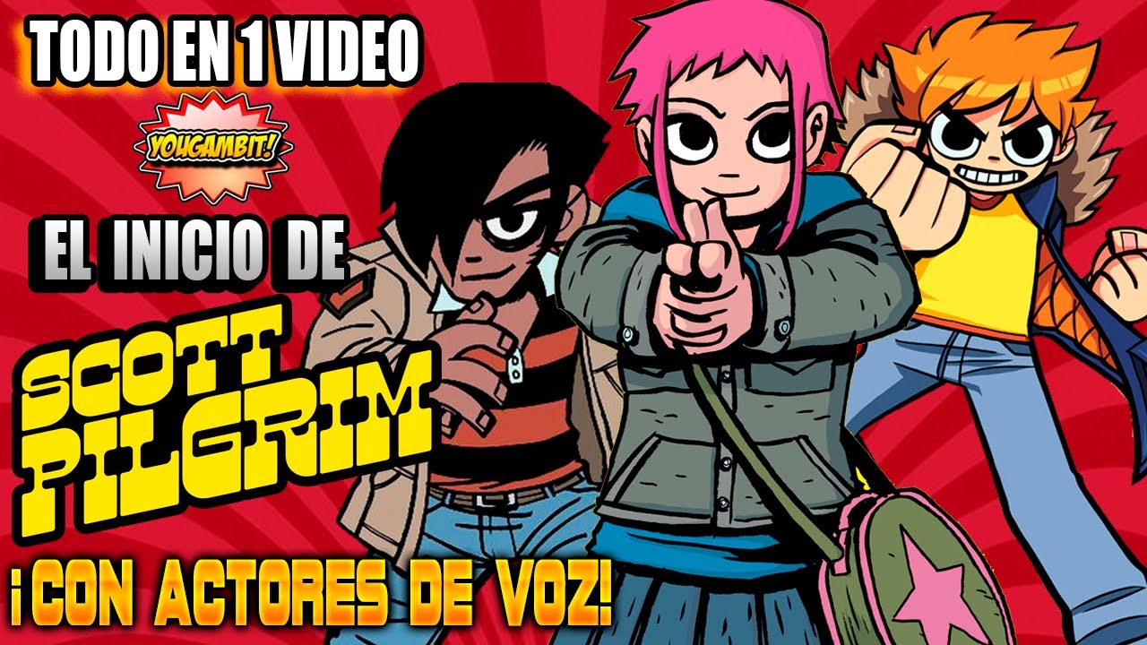 Videocomic: SCOTT PILGRIM y LAS MARAVILLAS DE SU VIDA 🎸 Película Completa con Voces 🎮YouGambit