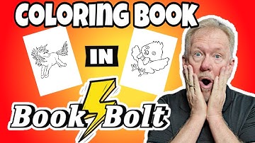 Coloring Book In Book Bolt - Book Bolt Coloring Book!