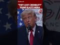 Trump Slams Media Coverage of Iran Operation: “They Lost Credibility”