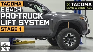 Tacoma Eibach Pro Truck Lift System  Stage 1 (20162019) Review & Install