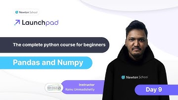 The complete python course for beginners | Pandas and Numpy