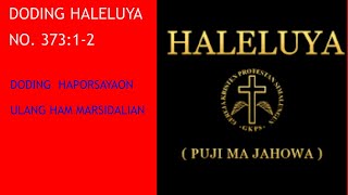 KARAOKE DODING HALELUYA NO. 373:1-2 | ULANG HAM MARSIDALIAN