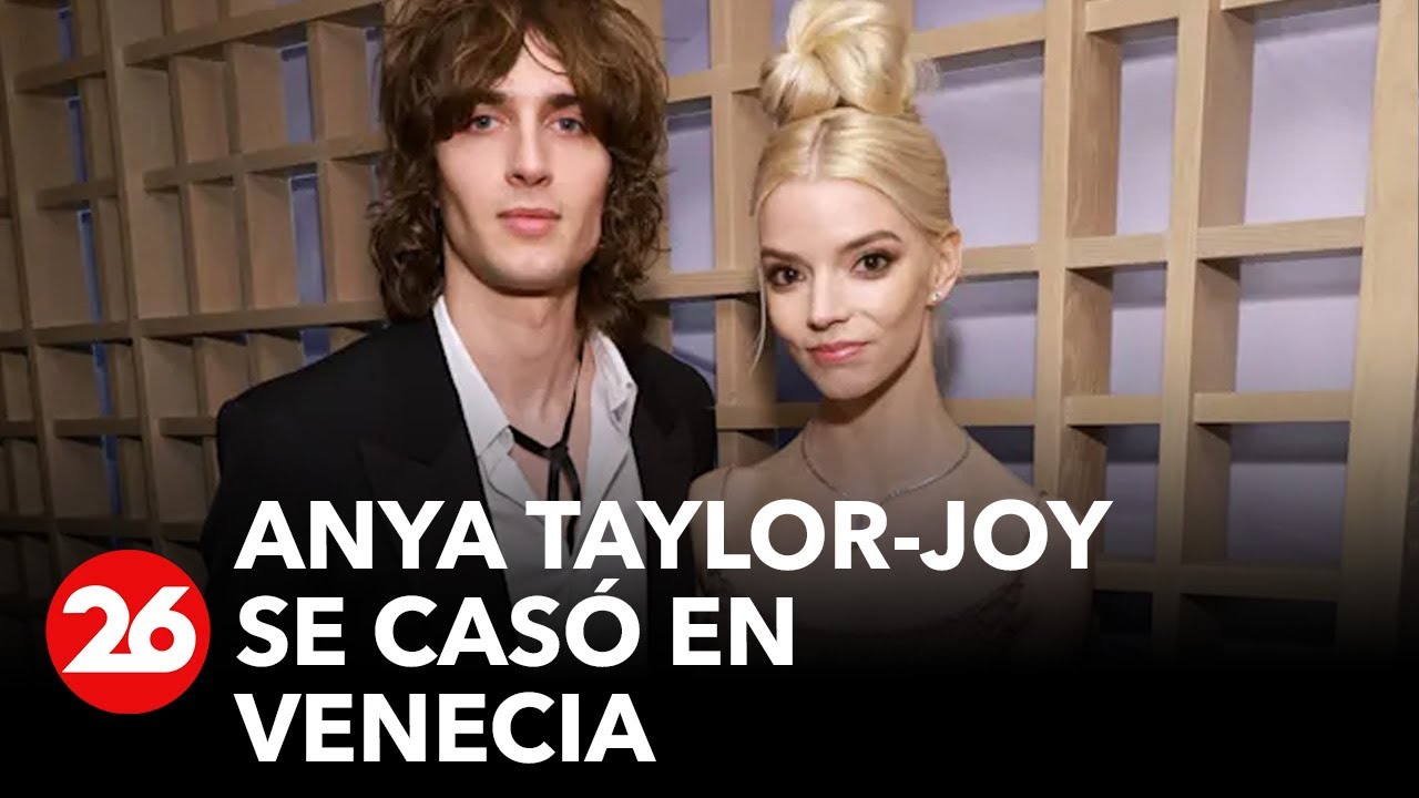 Anya Taylor-Joy, estrela de O Gambito da Rainha, se casa na Itália