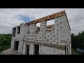 Реконструкция дома. Устройство пояса жёсткости 2 этажа