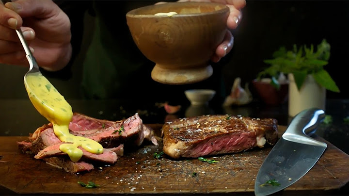 Steak with Chimichurri Béarnaise Sauce Lurpak Cook-along