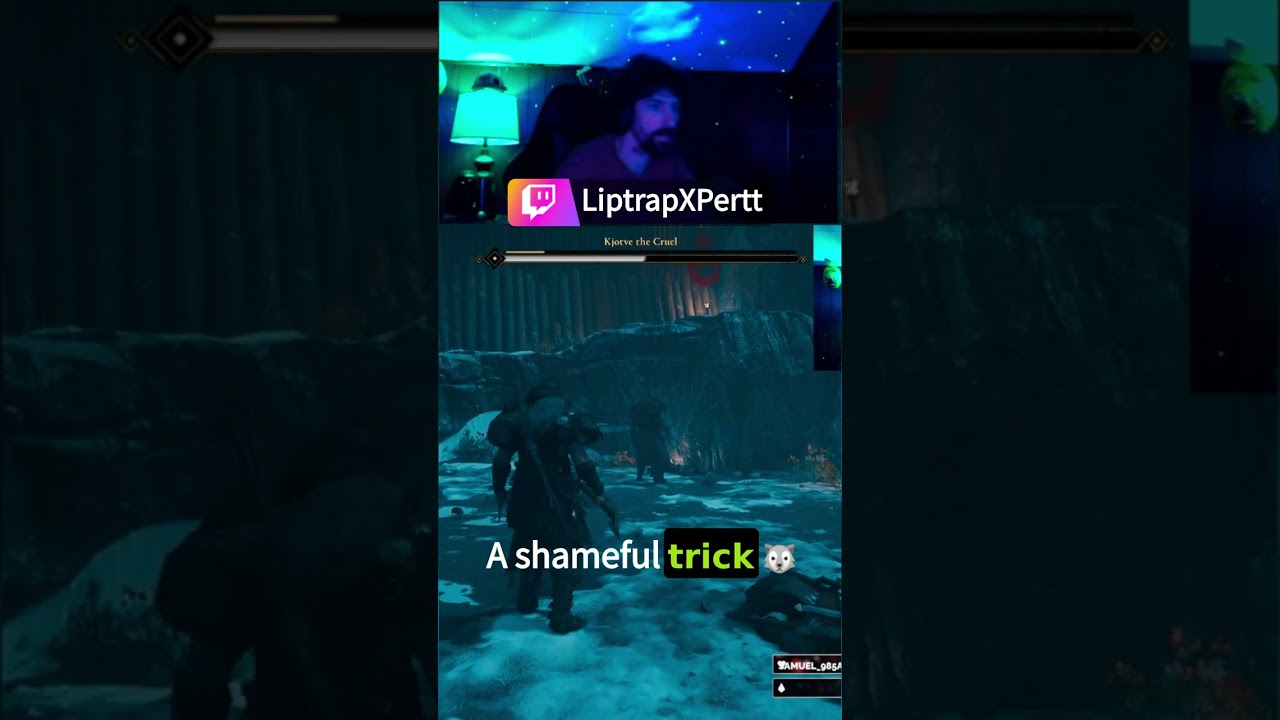 Assassins Creed Valhalla  trick  in the middle of a boss fight