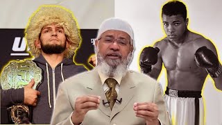 حكم (الملاكمة والرياضات القتالية المختلطة الMMA) د.ذاكر نايك وكلام خطير!! (Dr.Zakir (Boxing and MMA