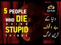 5 people who die doing stupid things         ilm k charagh