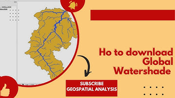 How to download Global Watersheds for whole cuntry