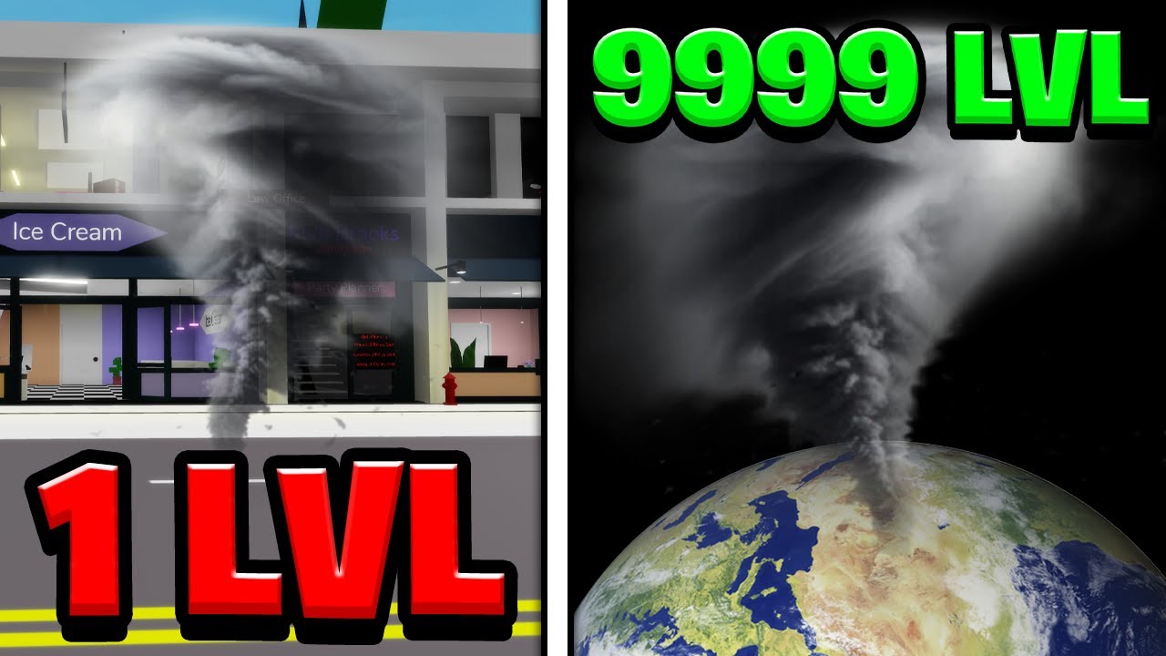 Ulepszyłem TORNADO NA 9999 POZIOM za WSZYSTKIE ROBUXY!