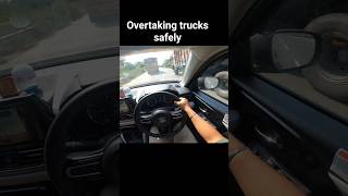 trucks ko safely overtake kaise karein #driving #drivingskills #driver #nexon #shorts #victoris
