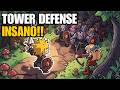 A ÁRVORE de HABILIDADES desse Tower Defense é ABSURDA! | Tangy TD
