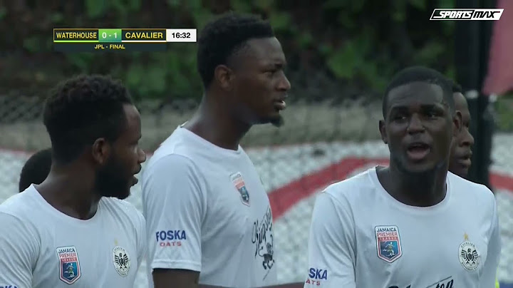 Jamoi Topey scores for Cavalier against Waterhouse FC in the JPL Finals! | SportsMax TV