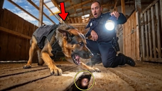 They Thought the Barn Was Empty—Until a K9 German Shepherd Found 4 Missing  Kids! - YouTube