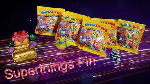 6 Superthings Blind bags opening | Mutant Battle | Unboxing | individual packs | Superthings Fin