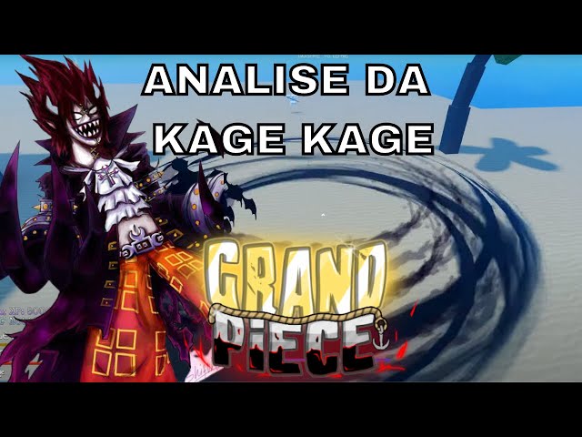 ANALISE DA KAGE KAGE NO MI AKUMANOMI DA SHADOWNO GPO!!! 