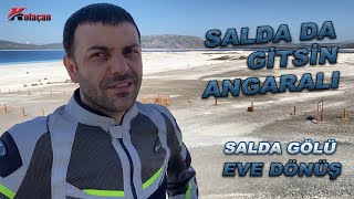 Salda Gölü nasıl bir yer | Antalya motovlog Ankara'ya dönüş