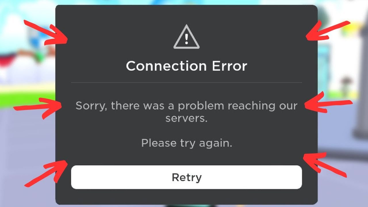 Why did roblox log me out and it keeps saying CONNECTION ERROR｜TikTok Search