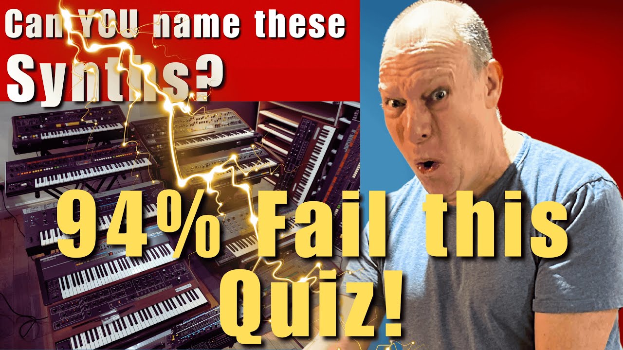 Name That Synth! | 94% FAIL This Vintage Synth Quiz Challenge