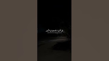 حالات واتس قرآن   مؤثرة جدا محمد صديق المنشاوي  سورة القصص #قرآن