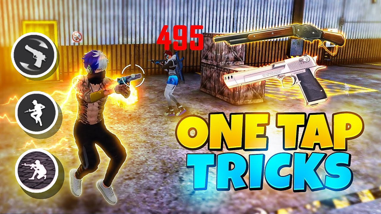 Best Onetap Headshot Trick Desert Eagle / M1887 😱 || Secret One Tap ...