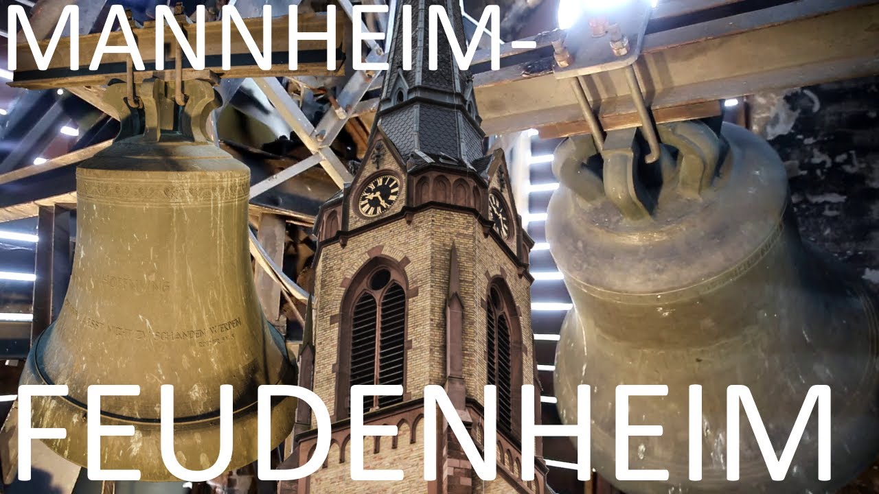 MANNHEIM-FEUDENHEIM (D - BW): Vollgeläute der ev. Johanneskirche