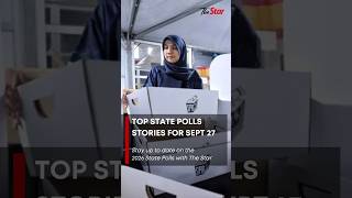 Here are the top 3 #StatePolls2026 stories for September 27th