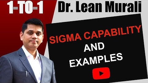 SIGMA CAPABILITY AND EXAMPLES.(1-TO-1 Session with Dr. Lean Murali)