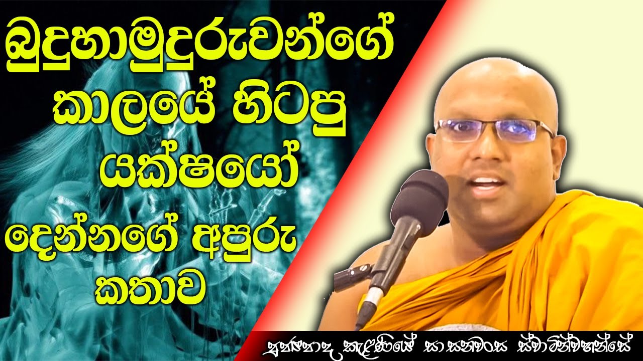 බුදුන් දවස සිටි යක්ෂයෝ දෙන්නගේ අපුරු කථාව | Kelaniye Sasanawansa Thero | Mindful Wisdom #Bana