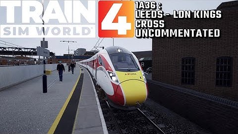 Train Sim World 4 - Doncaster to Peterborough UNCOMMENTATED
