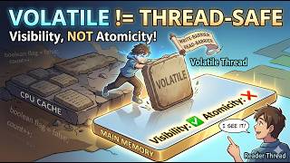 Most Developers Misunderstand volatile ⚠️ | #systemdesign | #interview #deepdive #java