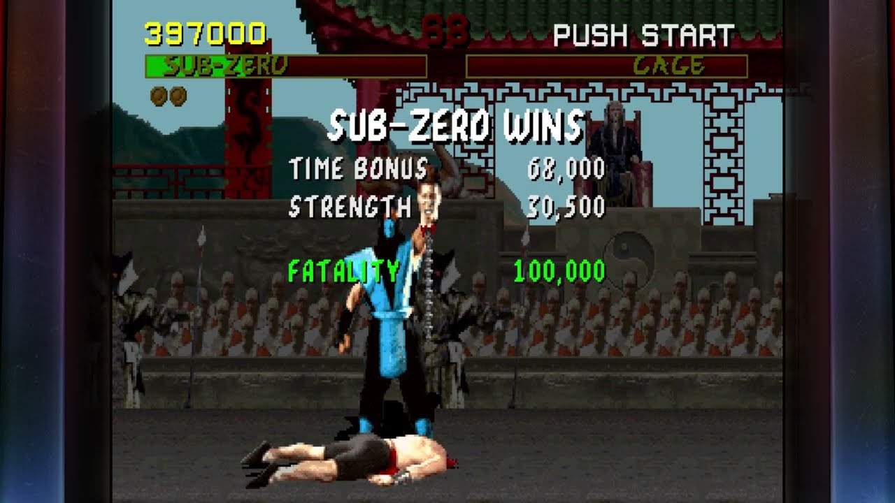 Mortal Kombat [Arcade] / Modo Arcade / Sub-Zero / Mortal Kombat: Legacy Kollection [PC]