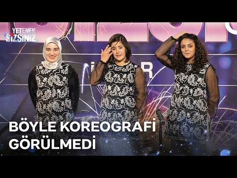 Kusursuz Koreografisiyle İzleyenleri Kendine Hayran Bırakan Gösteri | Yetenek Sizsiniz