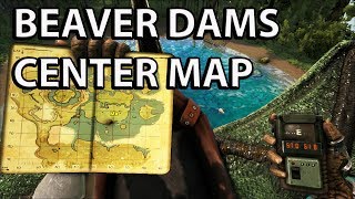 Beaver Dam Locations Center Map Ark Survival Evolved Youtube