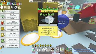 FINALLY GOT WINDY BEE || Bee Swarm Simulator