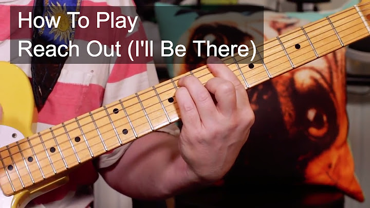 Reach Out I'll Be There Guitar version - Guitar performance video thumbnail