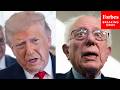 Trump Asked About AI Private-Public Proposal: Is It Odd To Be 'On The Same Page' As Bernie Sanders?