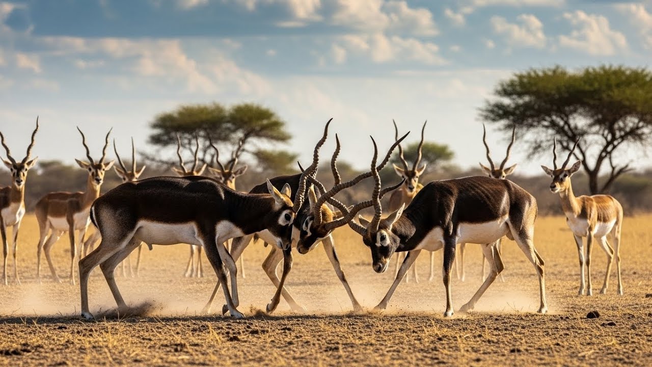 indian blackbuck deer sounds 🦌
