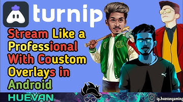 How to Stream in Android with Costom Overlay like Kaztro, BlindPsyco, Eagle in Turnip malayalam