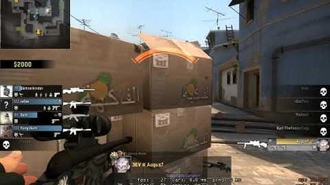 CS GO | 1s5 scout clutch de_mirage