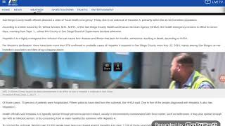 Hepatitis A Outbreak Among San Diego's Homeless and Drug User Populations