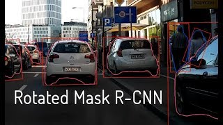 Rotated Mask-RCNN Instance segmentation Wealth