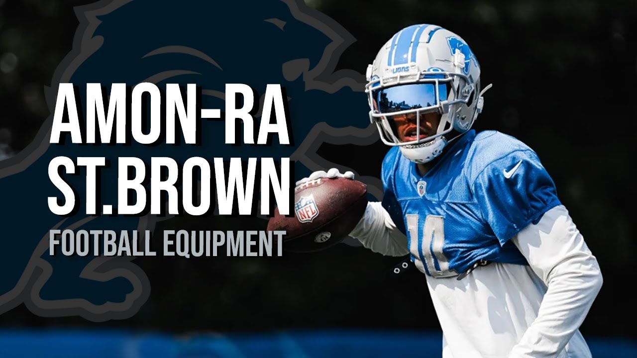 What Does Amon Ra St Brown Wear On The Field YouTube