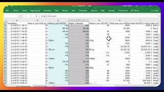 Examining the outliers in Boxplots and Histograms in Excel