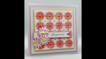 JND Moroccan Tile - Embossing folder & stencils