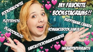 My Favorite Bookstagrams Pt. 1