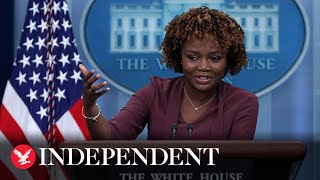 Watch again: White House press secretary Karine Jean-Pierre holds briefing