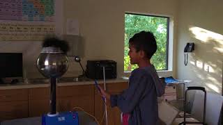 Van de Graaff-slow-mo